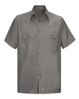 Red Kap Men's Ripstop Short Sleeve Work Shirt