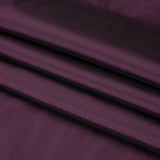 Polyester Taffeta - Plain Dyed Aubergine - Bellamy Collection