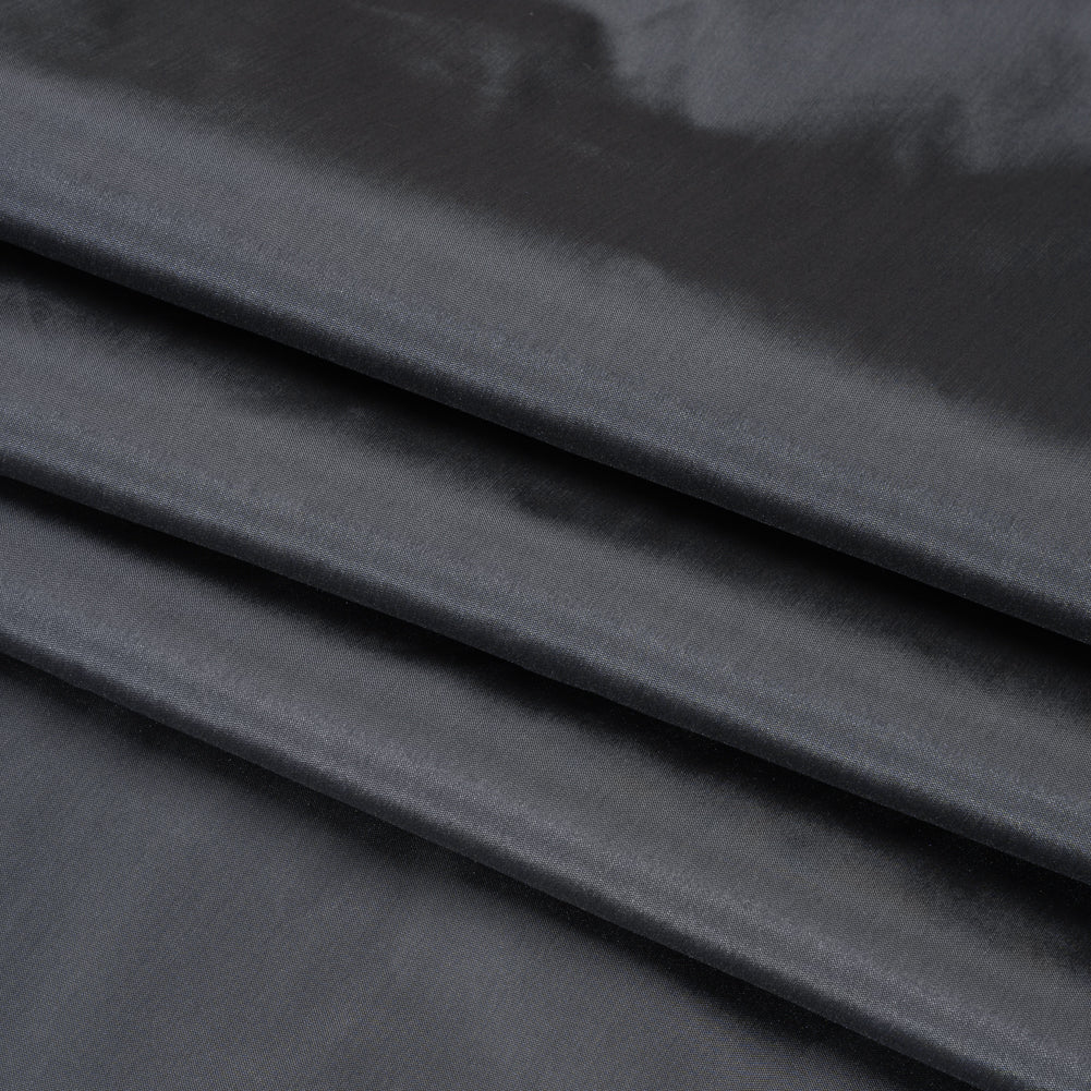 Polyester Taffeta - Plain Dyed Charcoal - Bellamy Collection