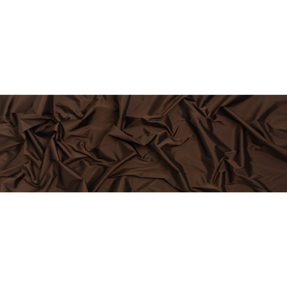 Polyester Taffeta - Plain Dyed Chocolate - Bellamy Collection