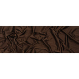 Polyester Taffeta - Plain Dyed Chocolate - Bellamy Collection