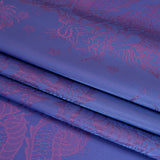 Dragons Jacquard Lining - Purple and Pink Bi-Color