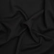 Stretch Rayon Blend Ponte Knit - Black - Deadstock