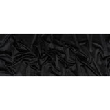 Polyester Velvet - Black - Deadstock