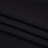 Brushed Wool Blend Coating - Dark Cool Gray - Deadstock