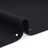 Brushed Wool Blend Coating - Dark Cool Gray - Deadstock