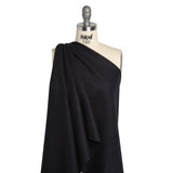 Brushed Wool Blend Coating - Dark Cool Gray - Deadstock