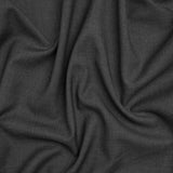 Wool Blend Twill Suiting - Heathered Cool Gray - Deadstock
