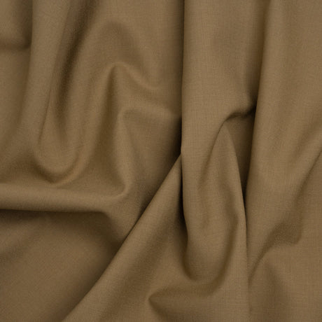 Wool Suiting - Tan - Deadstock