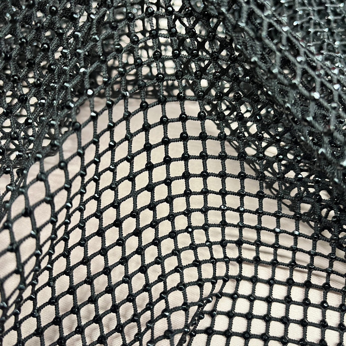 Diamond Fishnet 4-Way Stretch Fabric