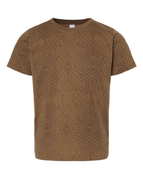 RADYAN® Toddler Fine Jersey Crewneck Short SleeveTee - 3321