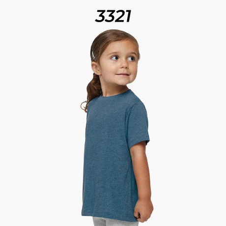 RADYAN® Toddler Fine Jersey Short Sleeve Tee - 3321