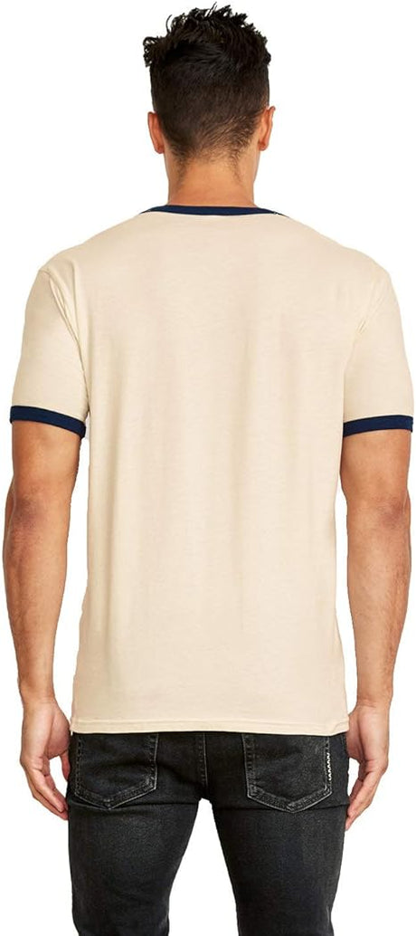 Next Level® Cotton Ringer Crewneck Short Sleeve T-Shirt