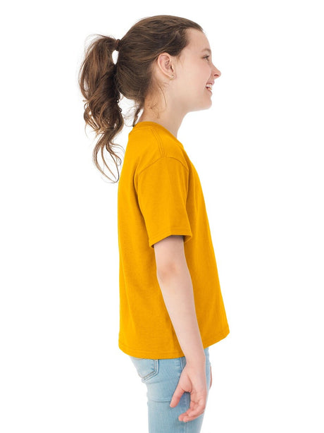 Gildan Youth Heavy Cotton Tee 5000B | Kids Crew Shirt