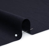 Stretch Creped Wool Suiting - Navy - Deadstock