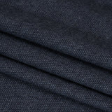 Wool Woven - Blue and Charcoal - Deadstock