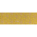 Rose Outlines Cutwork Luxury Brocade - Metallic Gold and Sunshine Yellow