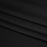 Double-Face Silk Charmeuse 36mm - Black