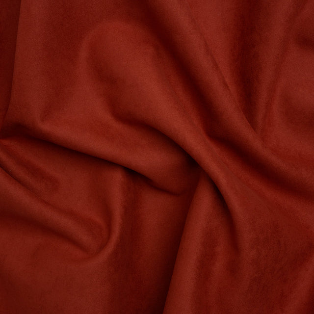 Upholstery Faux Suede - Brick Red - Lyndhurst Collection