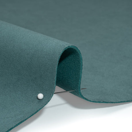 Upholstery Faux Suede - Teal Green - Lyndhurst Collection