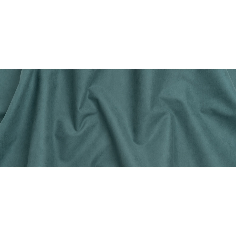 Upholstery Faux Suede - Teal Green - Lyndhurst Collection