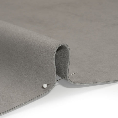 Upholstery Faux Suede - Silver - Lyndhurst Collection