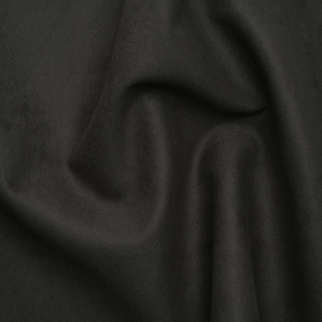 Upholstery Faux Suede - Ebony - Lyndhurst Collection