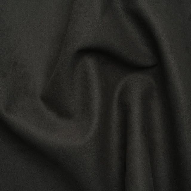 Upholstery Faux Suede - Ebony - Lyndhurst Collection