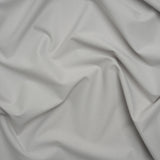 Stretch Textured Polyester Woven - Chalk Gray - Deadstock