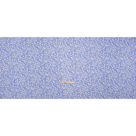 Stretch Rayon Jersey - Periwinkle and White Animal Spots - Deadstock