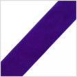 1.375" Purple Nylon Velvet Ribbon