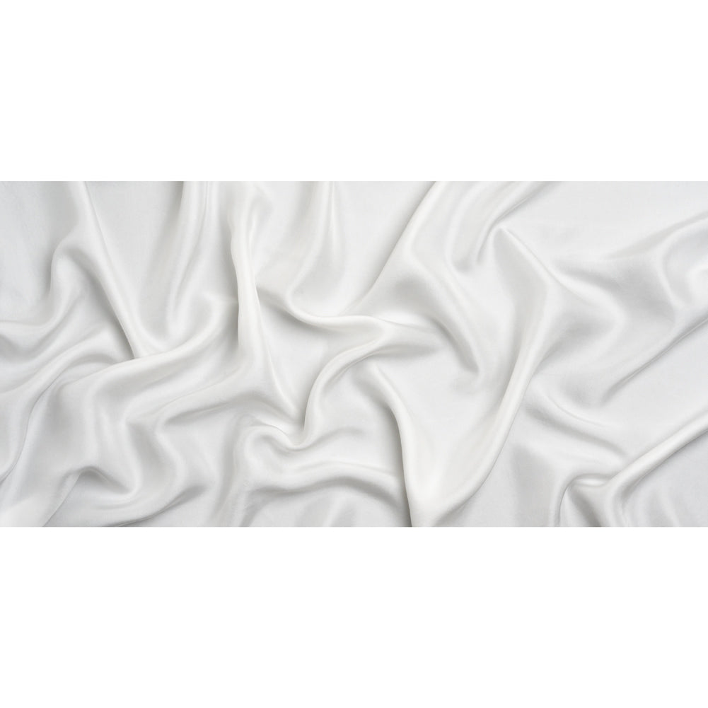Washed Silk Twill 18mm - Off-White