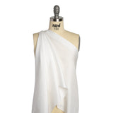 Washed Silk Twill 18mm - Off-White