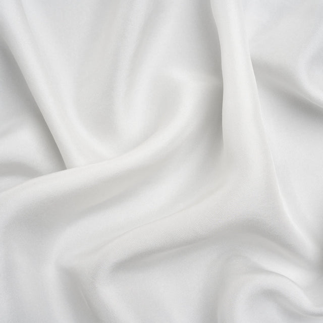 Washed Silk Twill 18mm - Off-White