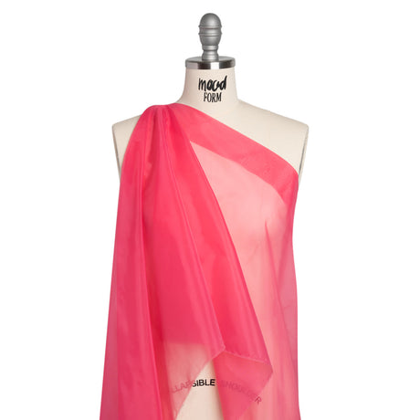 Smooth Organza - Hot Pink - Portia Collection