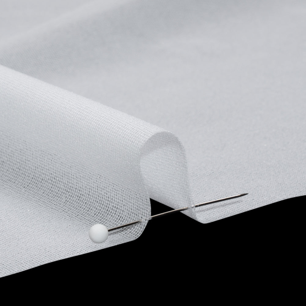 Stretch Woven Fusible Interlining by Helmut Lang - White