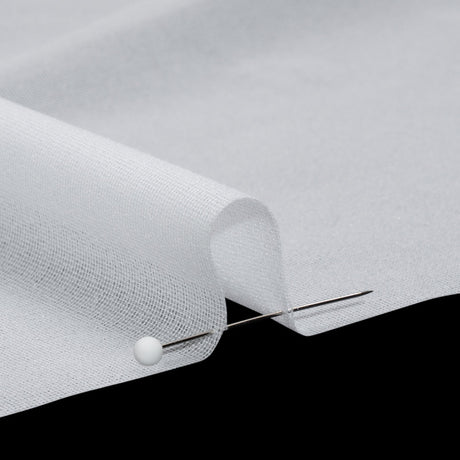 Stretch Woven Fusible Interlining by Helmut Lang - White