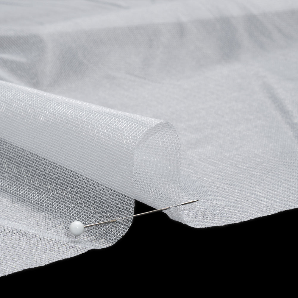 Mesh Fusible Interlining Single Side - Off-White