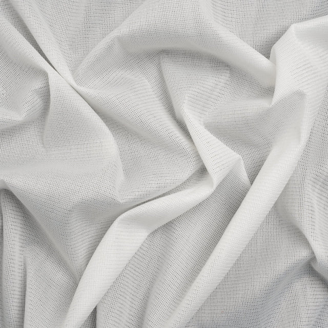 Woven Fusible Interlining - White - Made in France