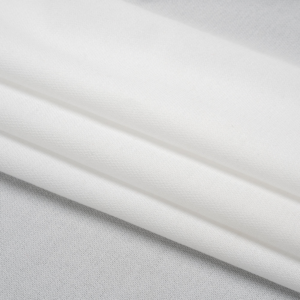 Soft Woven Fusible Interlining by Alice and Olivia - White