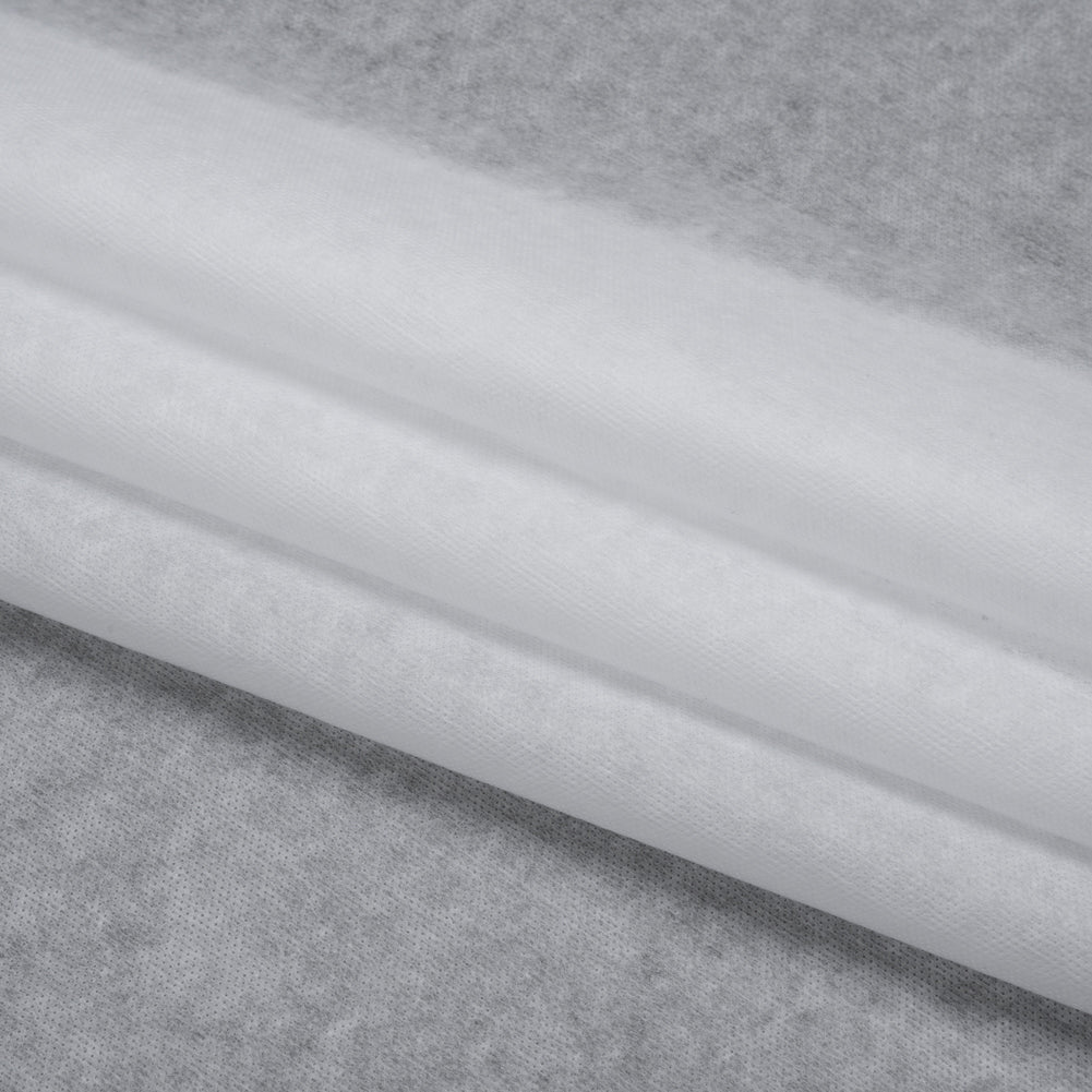 Non-Woven Fusible Interlining, Single Faced - White