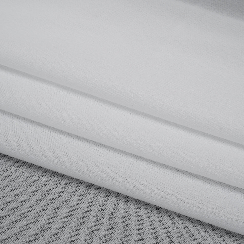 Knit Fusible Interlining Single Sided - White - Deadstock
