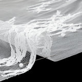 Chantilly Lace - White Floral and Swirl Borders