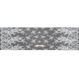 Chantilly Lace - White Floral and Swirl Borders