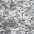 Chantilly Lace - White Floral and Swirl Borders