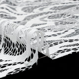 Chantilly Lace - White Floral Lattices