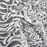 Chantilly Lace - White Floral Lattices