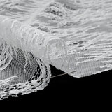 Bridal Lace - Lustrous White Floral Ogees