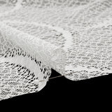 Chantilly Lace - White Floral and Scallops