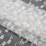 Chantilly Lace - White Ditsy Floral and Elegant Border